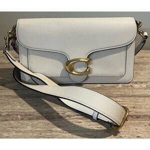 COACH Tabby Small Polished Pebble Leather Shoulder Bag